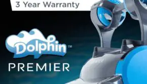 Dolphin Premiere robotic pool cleaner - 3 year warranty