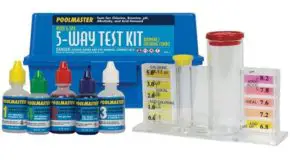 poolmaster 22260 5-way test kit with case